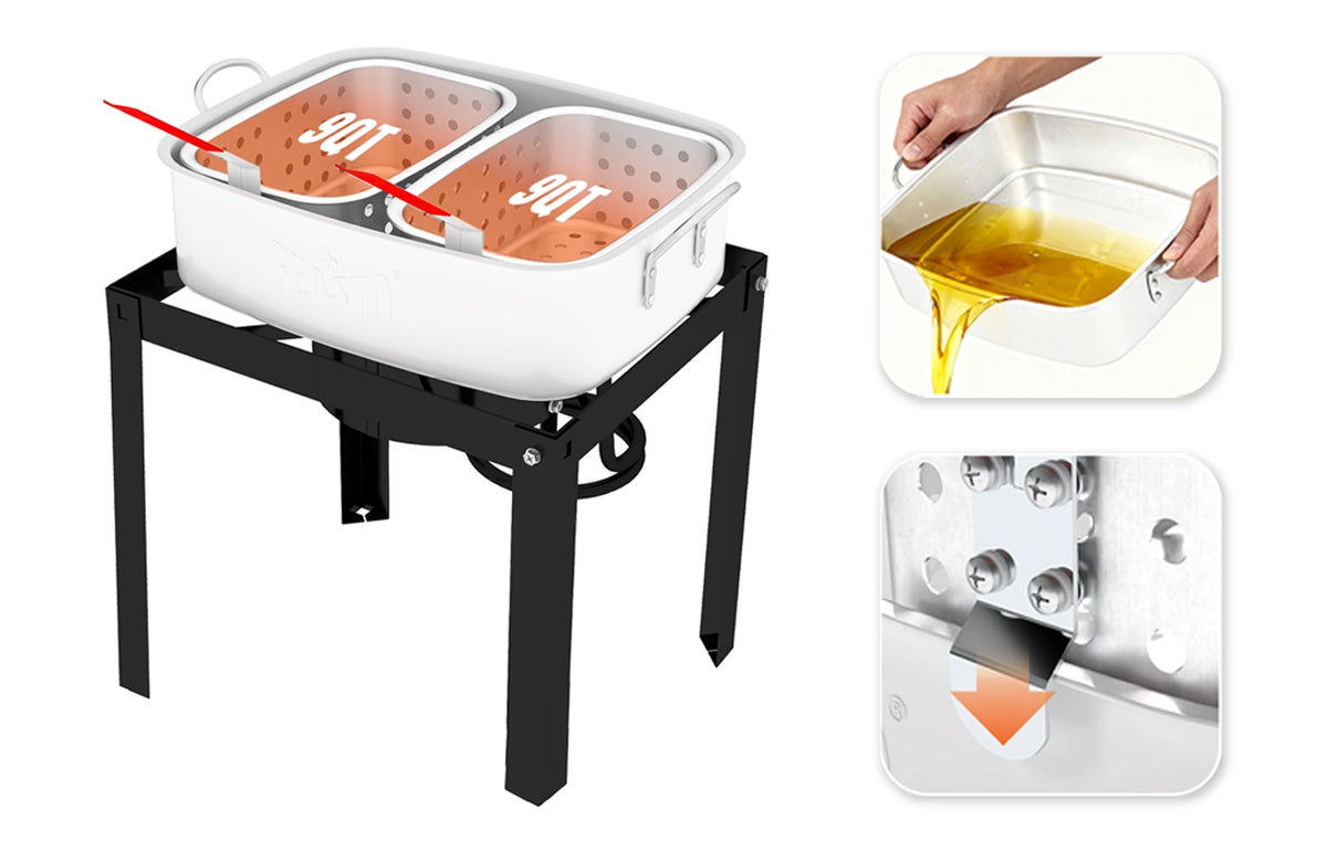 HAND-FREE DUAL BASKETS