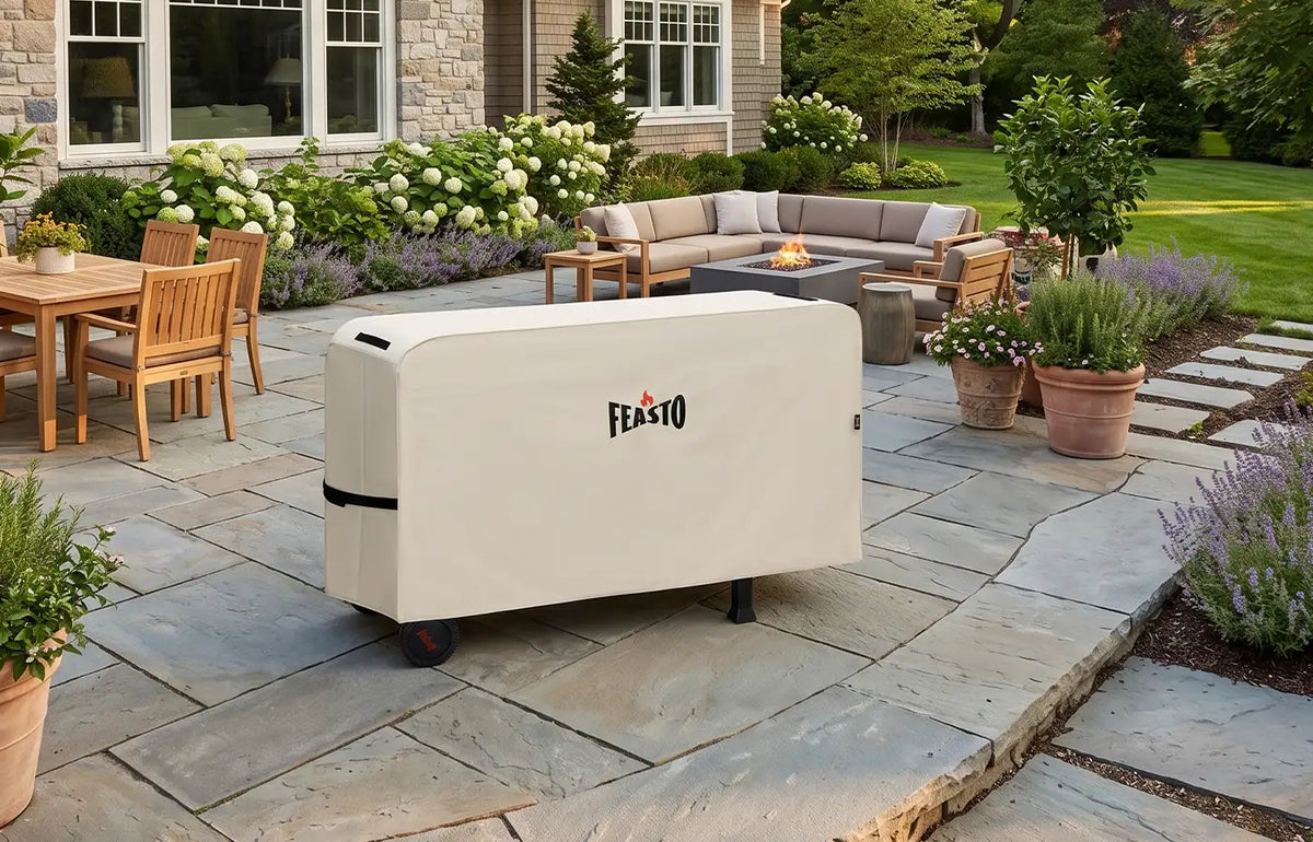 50-Inch Outdoor Prep Table Cart Cover with Adjustable Velcro Strap