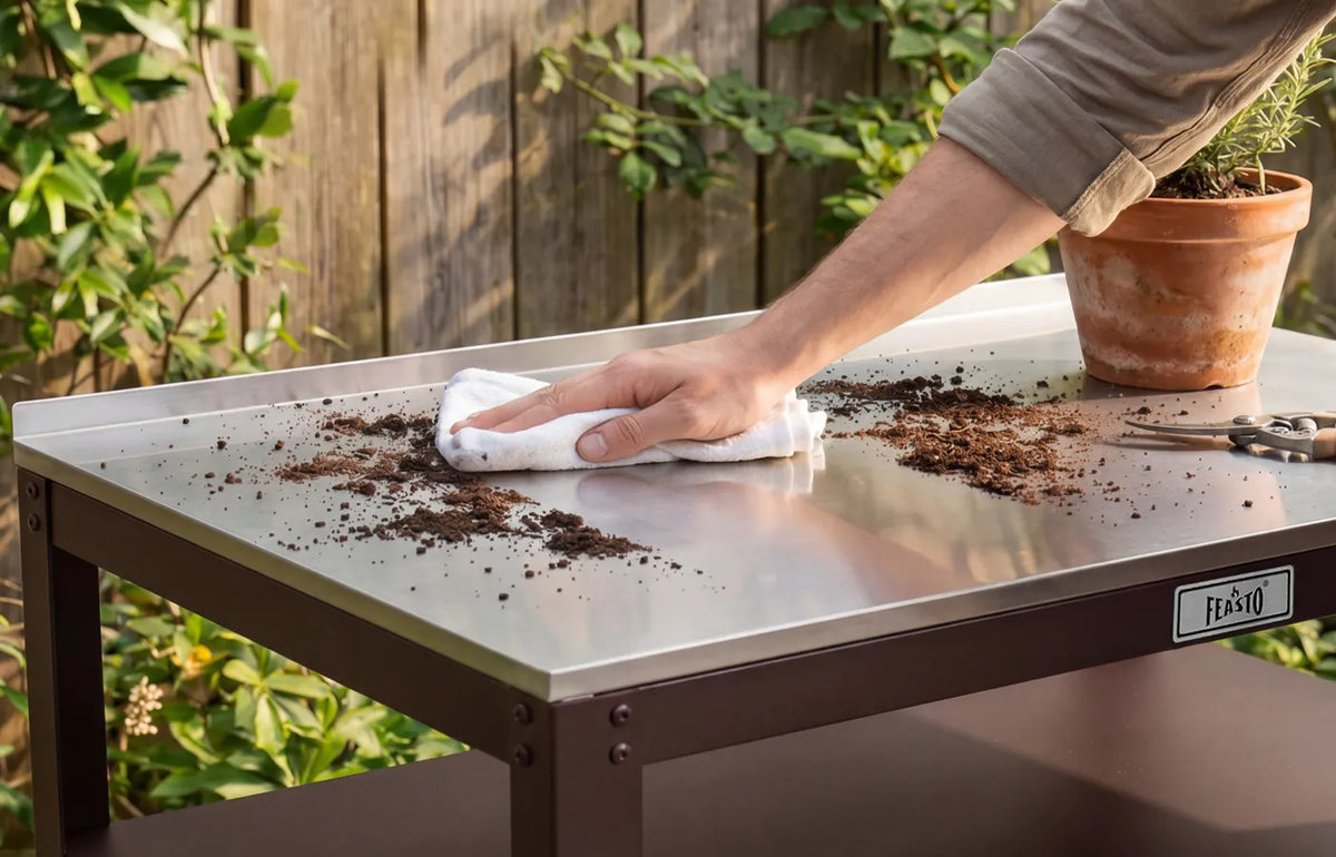 EASY-TO-CLEAN TABLETOP