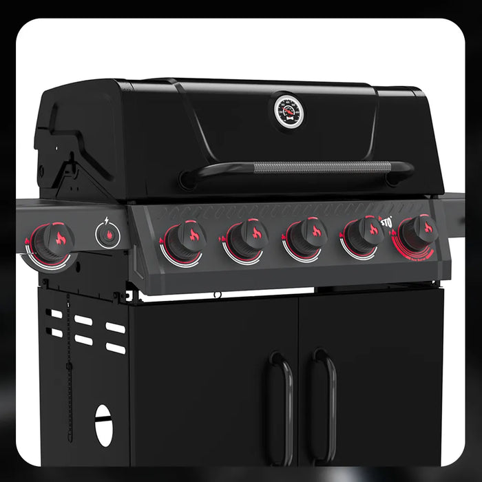 5-Burner Gas Grill with Sear Burner & Side Burner