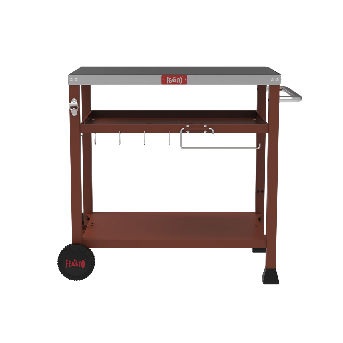 Outdoor Grill Cart with Multi-Function Storage