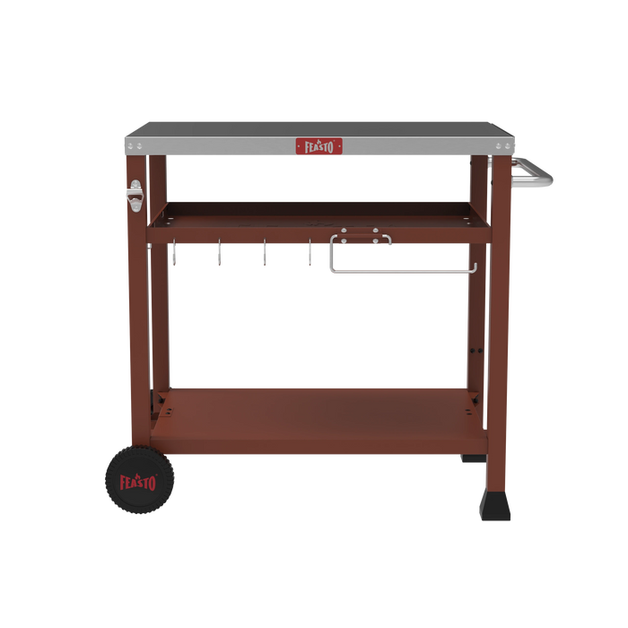 Outdoor Grill Cart with Multi-Function Storage