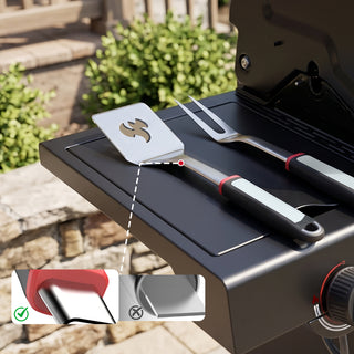 3-Piece BBQ Grill Tool Set