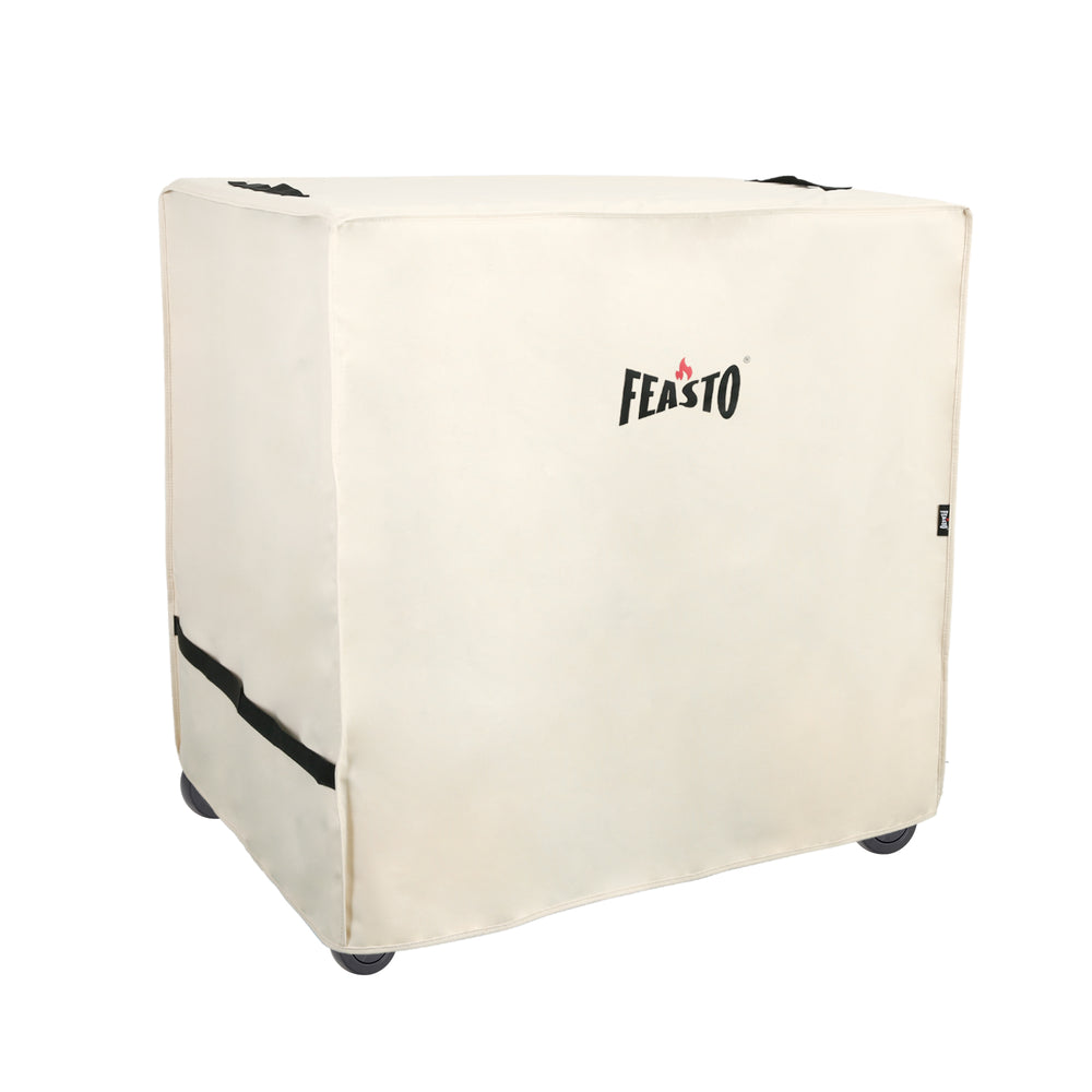 36-Inch Outdoor Prep Grill Cover with Adjustable Velcro Strap