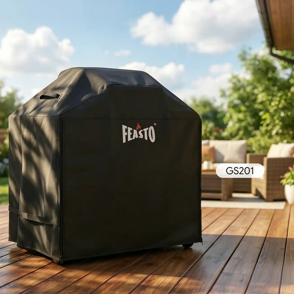 44-Inch Outdoor Gas Grill Cover with Adjustable Velcro Strap