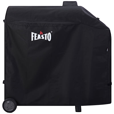 44-Inch Outdoor Charcoal Grill  Cover with Adjustable Velcro Strap