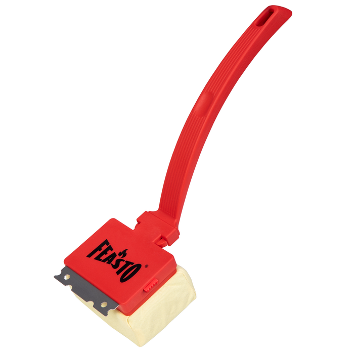 Bristle-Free Steam Grill Brush with Scraper