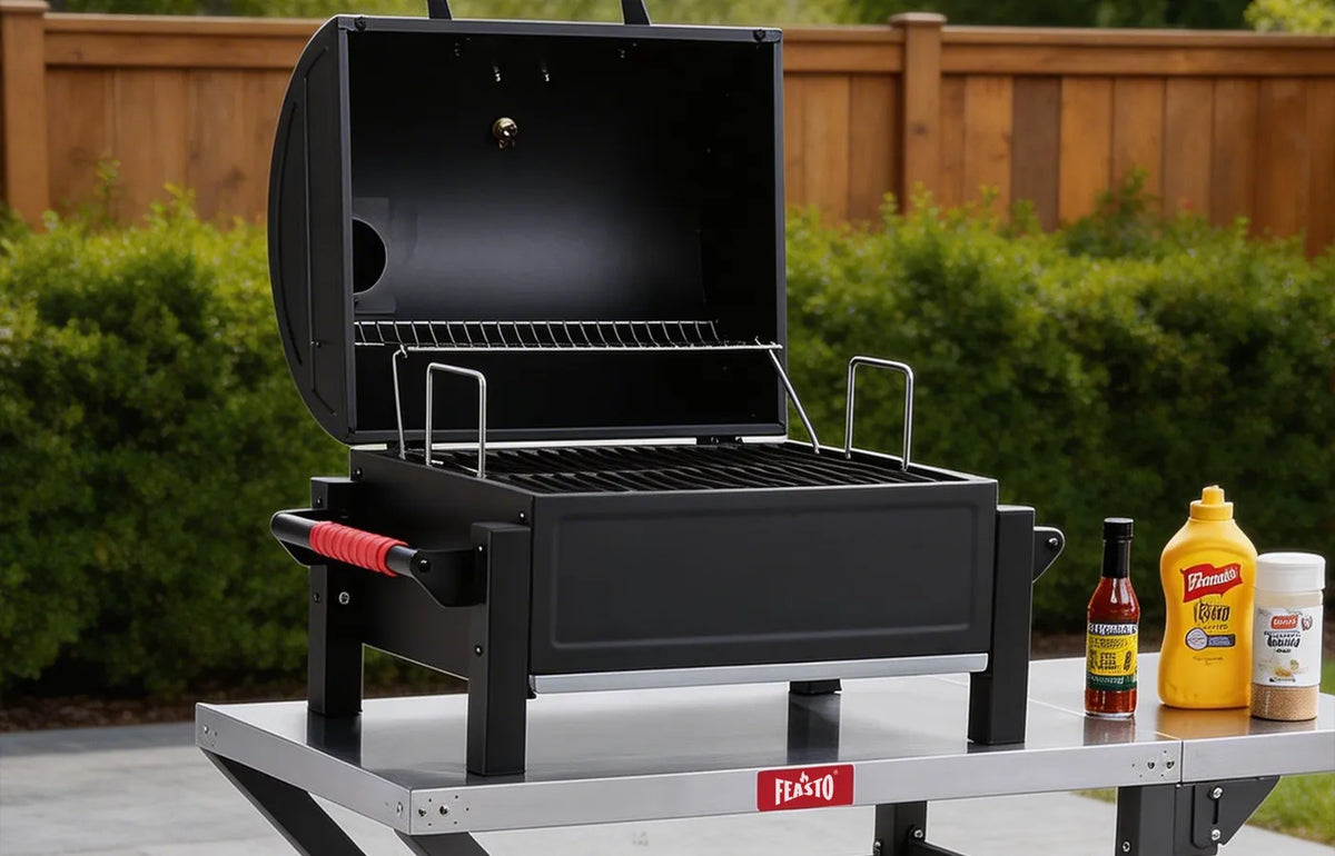 Portable Tabletop Charcoal Grill