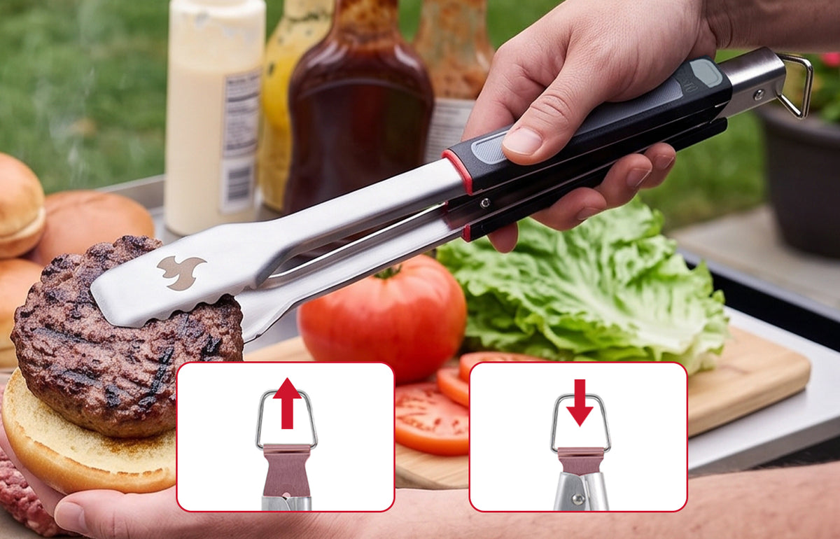 SECURE GRIP, EASY STORAGE