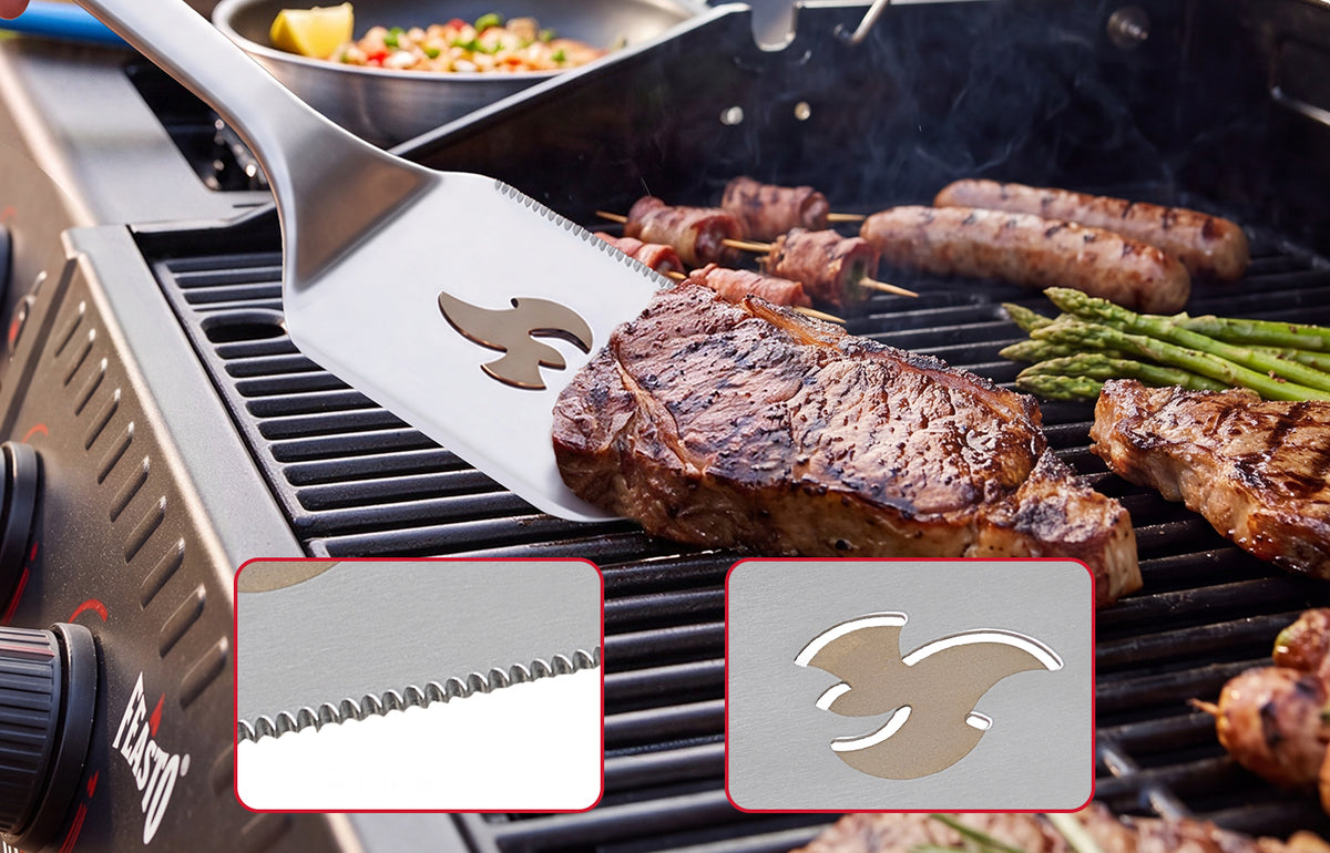 FLIP, CUT, AND DRAIN WITH EASE