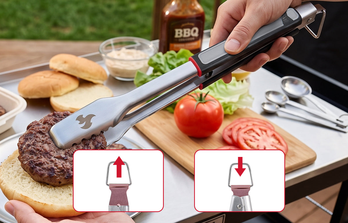 SECURE GRIP, EASY STORAGE