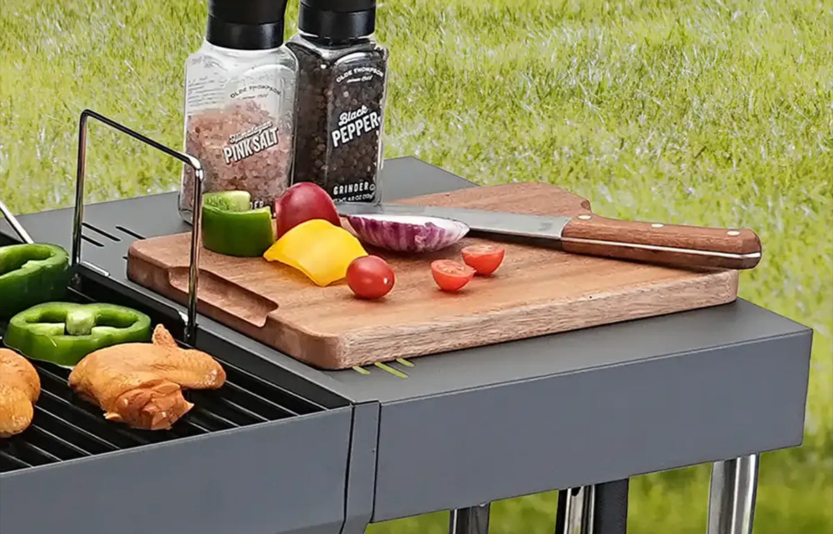 KEEP BBQ ESSENTIALS WITHIN REACH