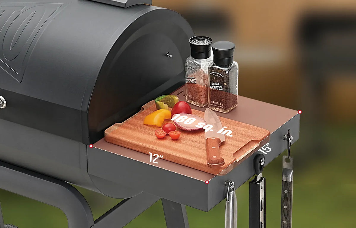 KEEP BBQ ESSENTIALS WITHIN REACH