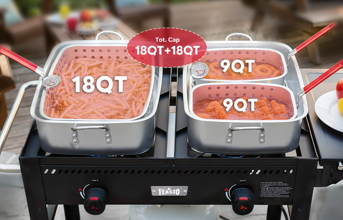 ONE FRYER, MULTIPLE MENUS