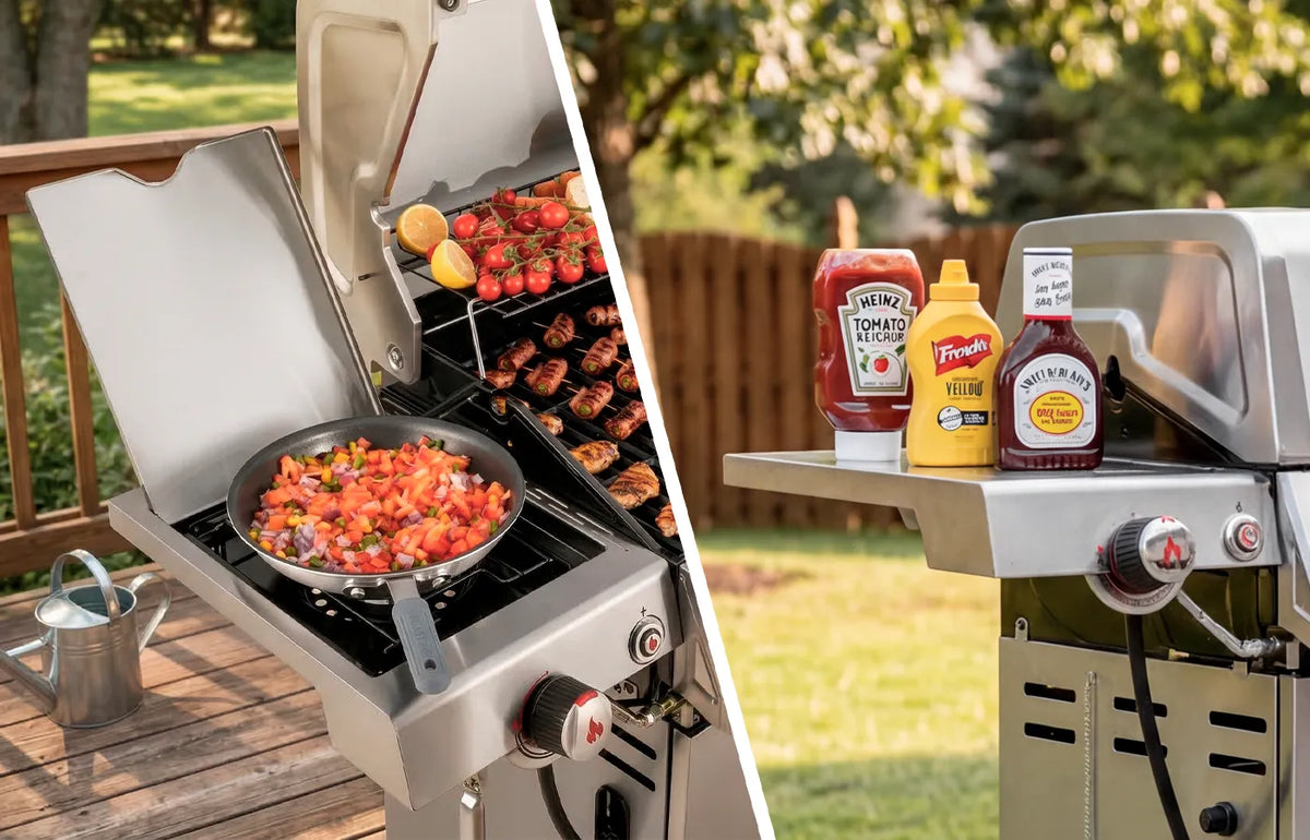 PREP, GRILL & SERVE EASIER