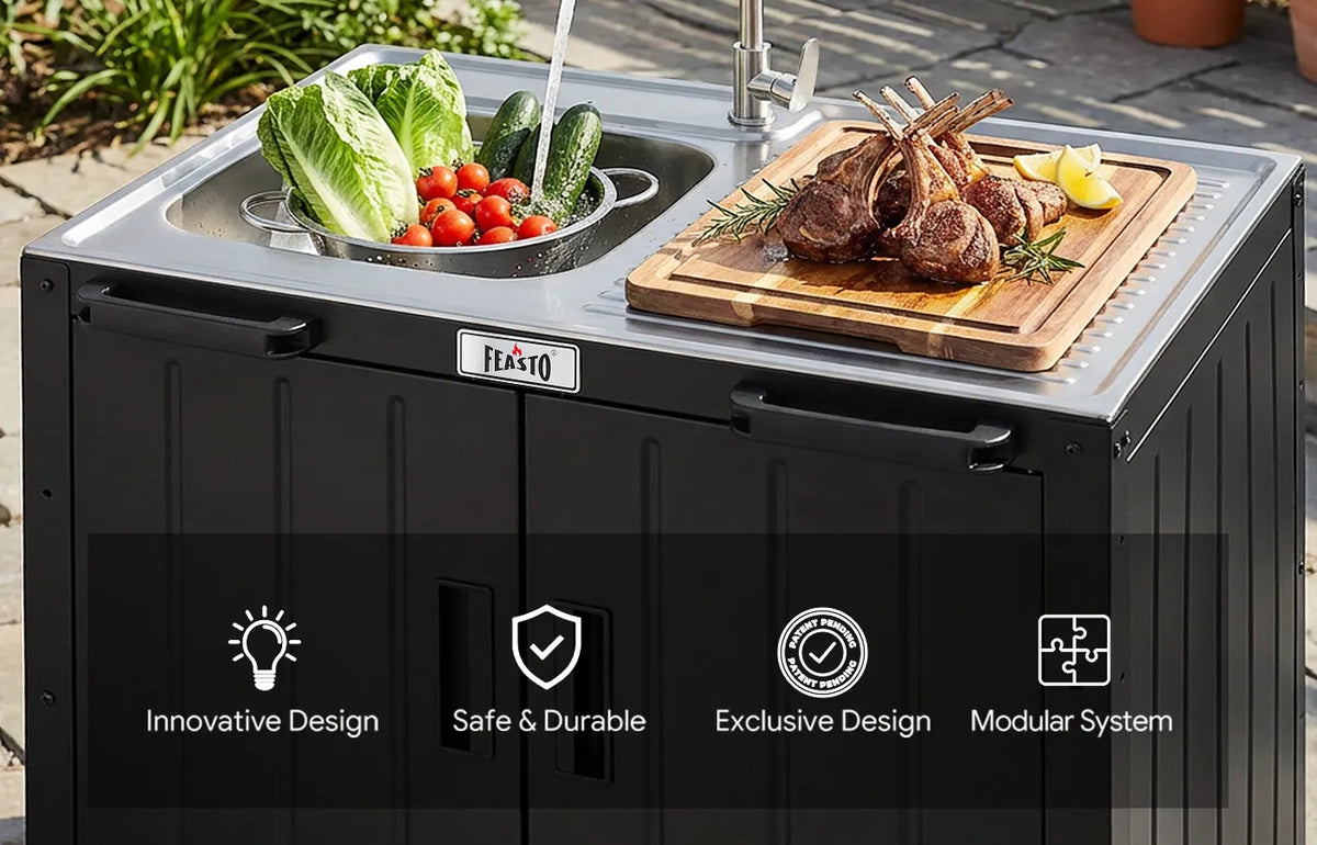 PREP, WASH & SERVE IN ONE PLACE