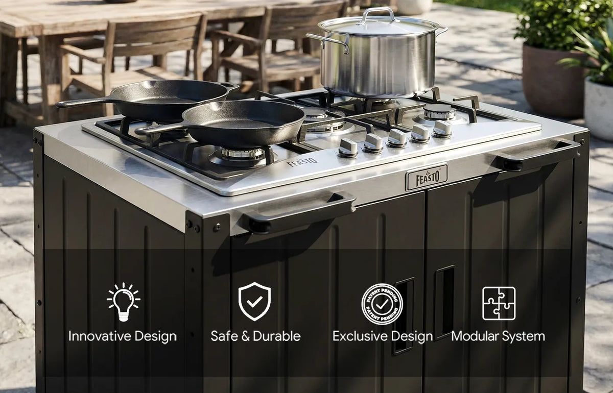 MOBILE OUTDOOR COOKING STATION