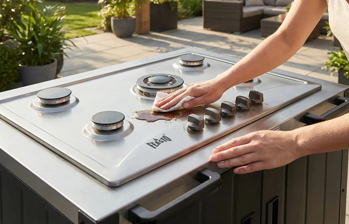 DURABLE STAINLESS STEEL WORKSPACE