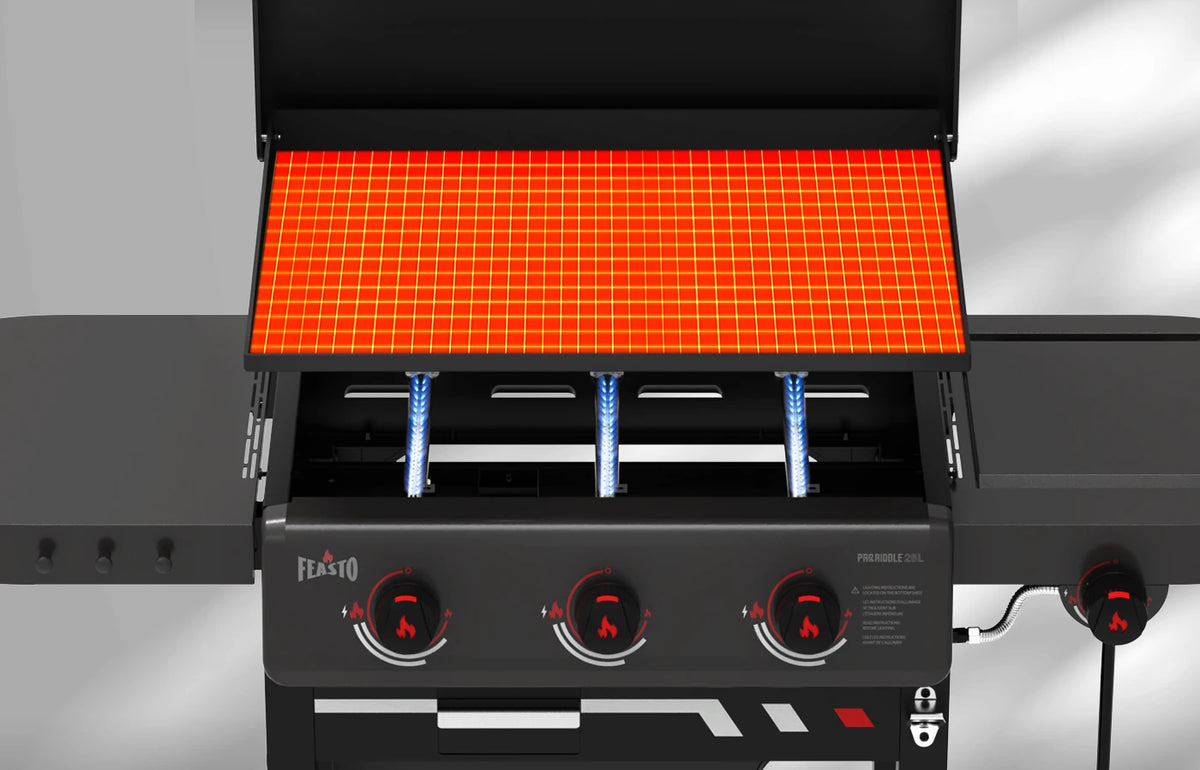 EVEN HEAT FOR COMPLETE MEALS