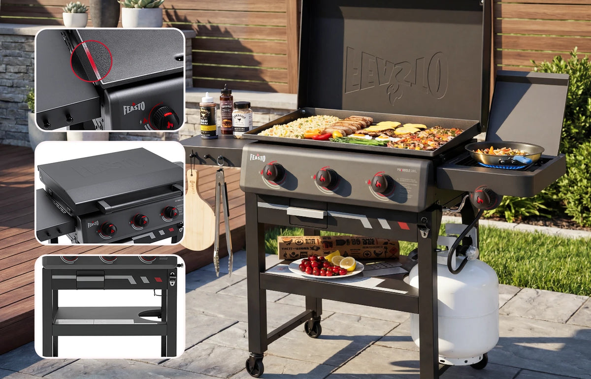 BUILT FOR YEARS OF GRILLING