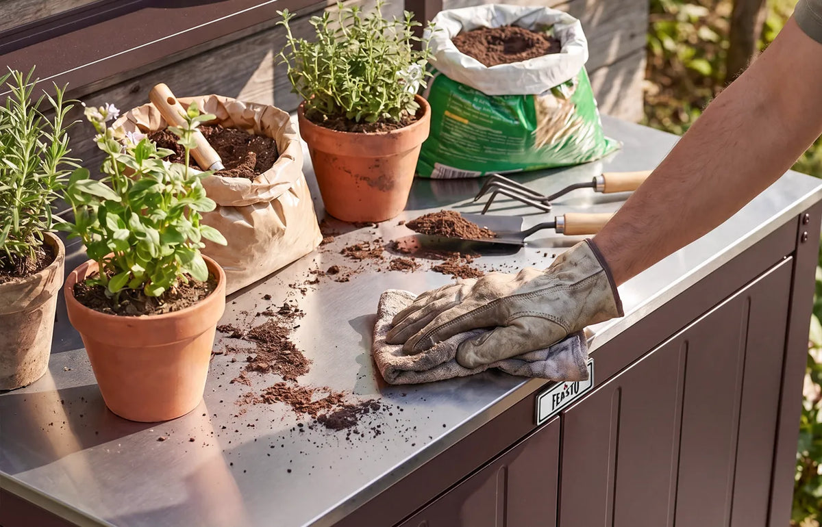 EASY-TO-CLEAN TABLETOP