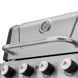 4-Burner Gas Grill with Side Burner