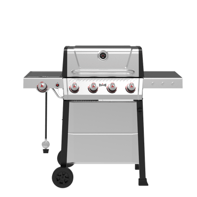 4-Burner Gas Grill with Side Burner