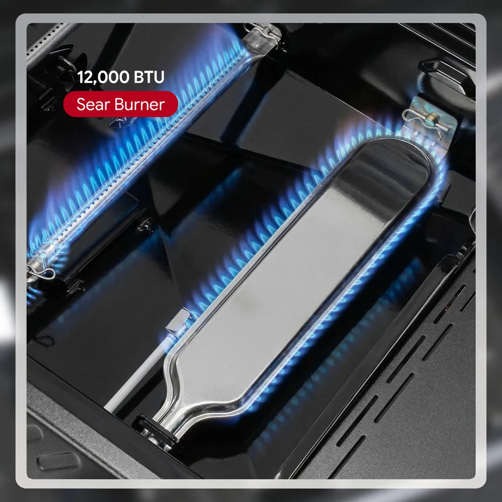 5-Burner Gas Grill with Sear Burner & Side Burner