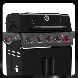 5-Burner Gas Grill with Sear Burner & Side Burner