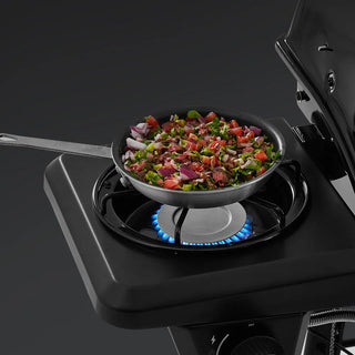 3-Burner Gas Grill with Side Burner and Side Table