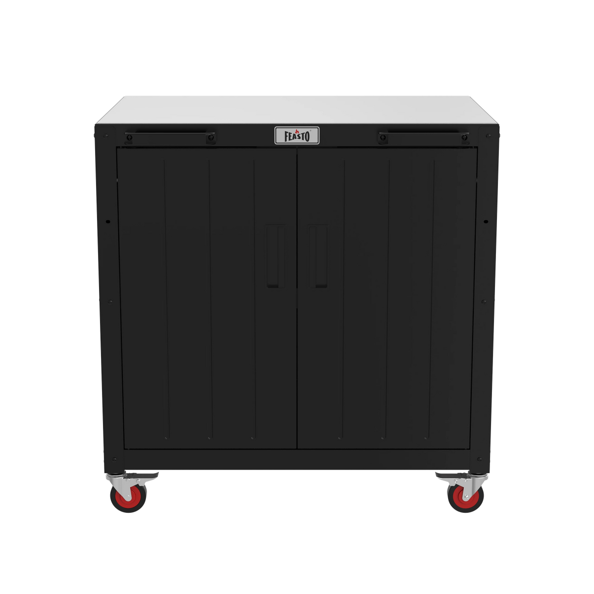Outdoor Kitchen Cart with Storage Cabinet