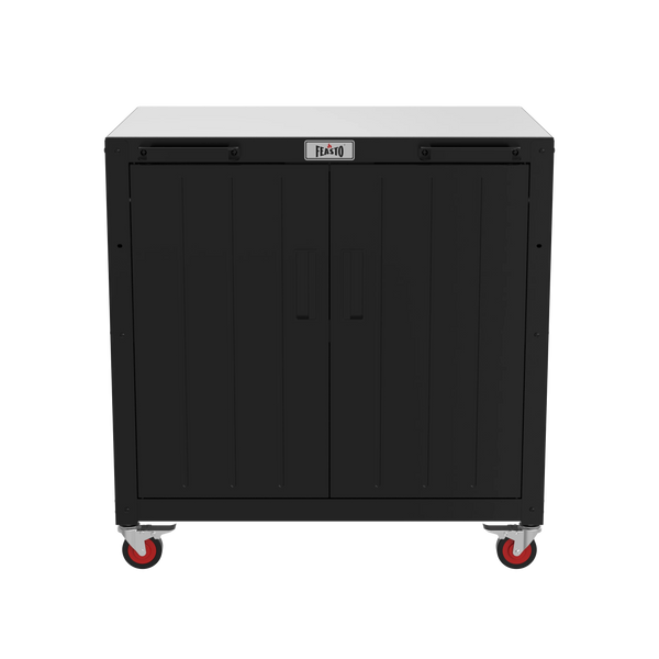 Outdoor Kitchen Cart with Storage Cabinet