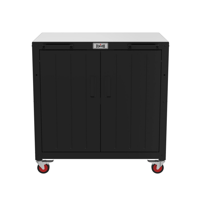 Outdoor Kitchen Cart with Storage Cabinet
