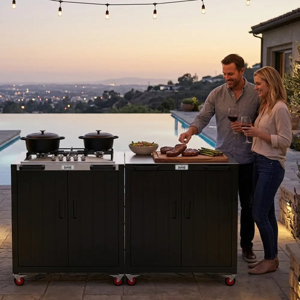 Outdoor 5-Burner Gas Stove